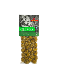 Grønne oliven med oregano