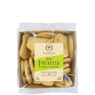 Mini Focaccia med Olivenolje