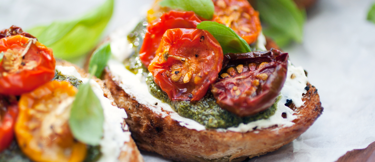 Vegetarisk bruschetta