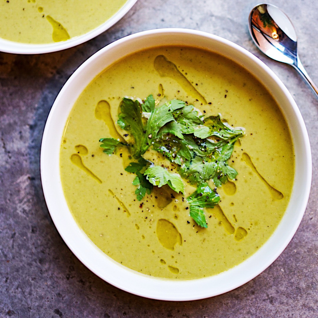 Erte- og grønnsakssuppe