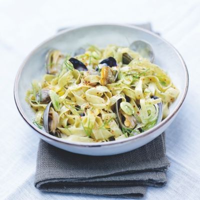 US - Spaghetti aux fruits de mer