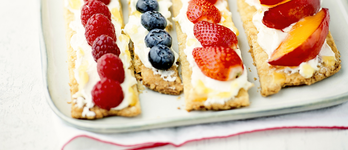 Dessertlengder med Sommerfrukt